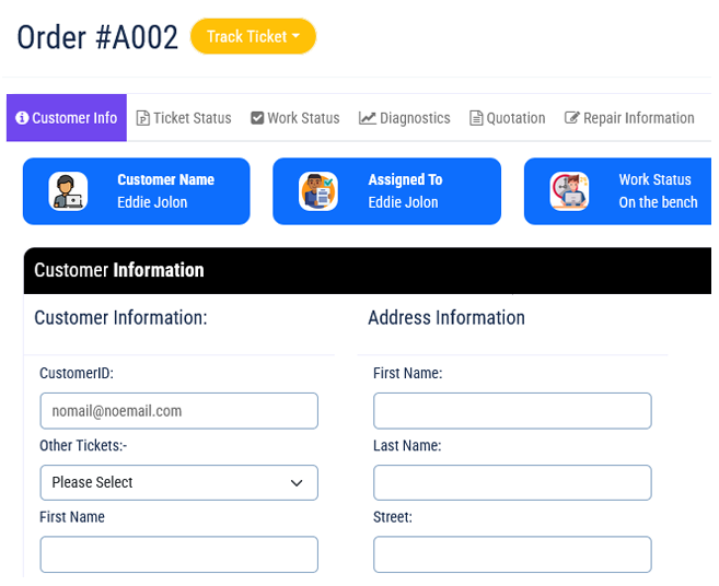 Work Order Management System | Connect Infosoft