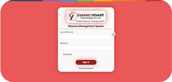Resume Management System | Connect Infosoft Technologies