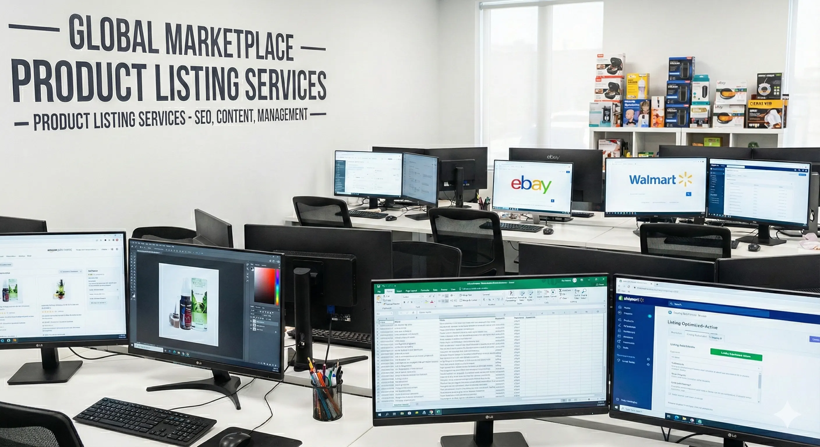 Marketplace Product Listing Services for Online Store | Connect infosoft