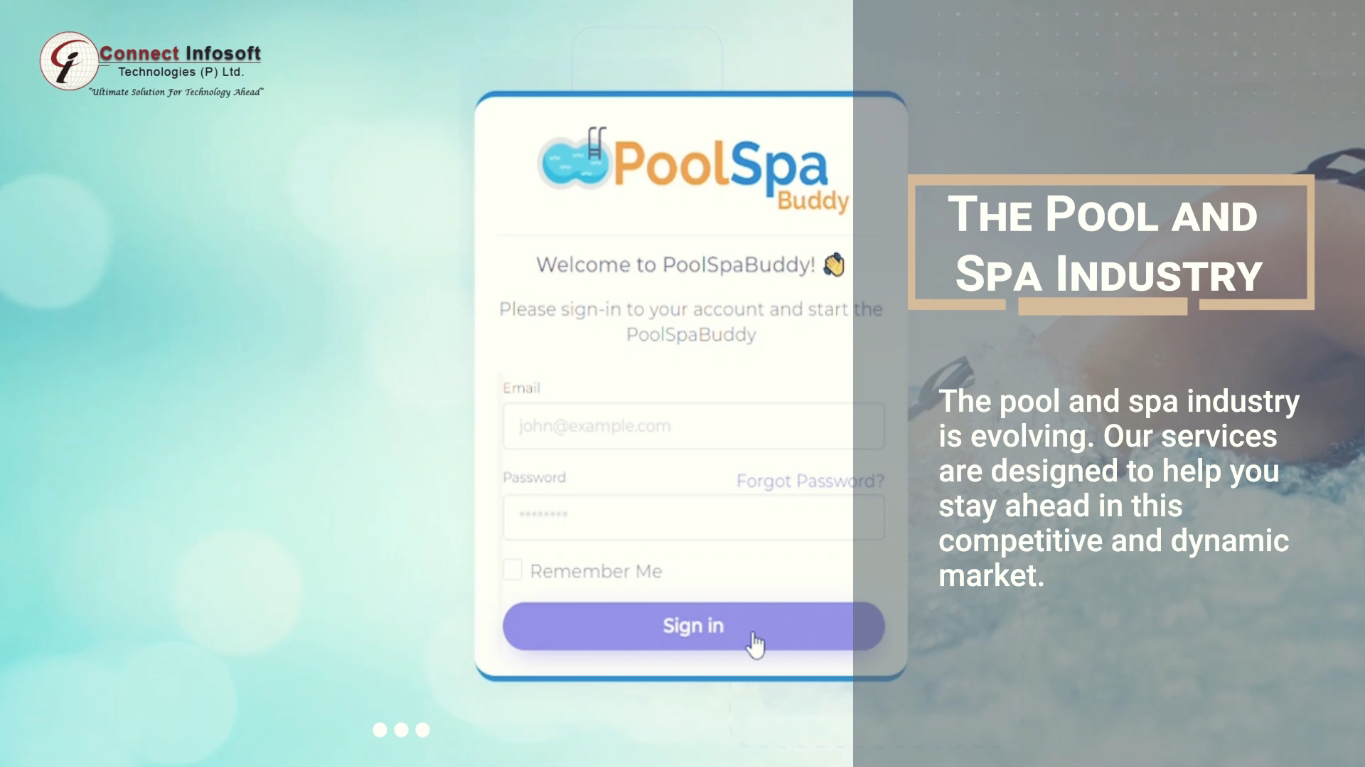 Pool and Spa Management System Development Service By Connect Infosoft