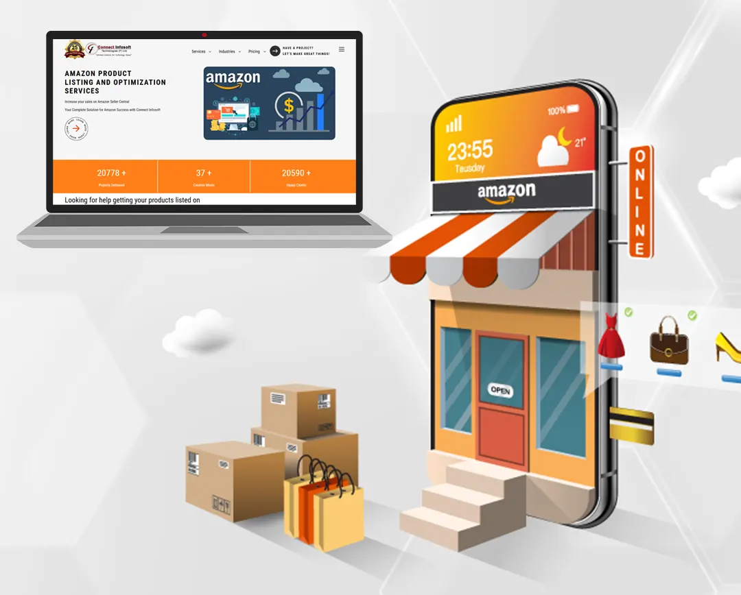 Amazon Product Listing | Connect Infosoft Tecnologies