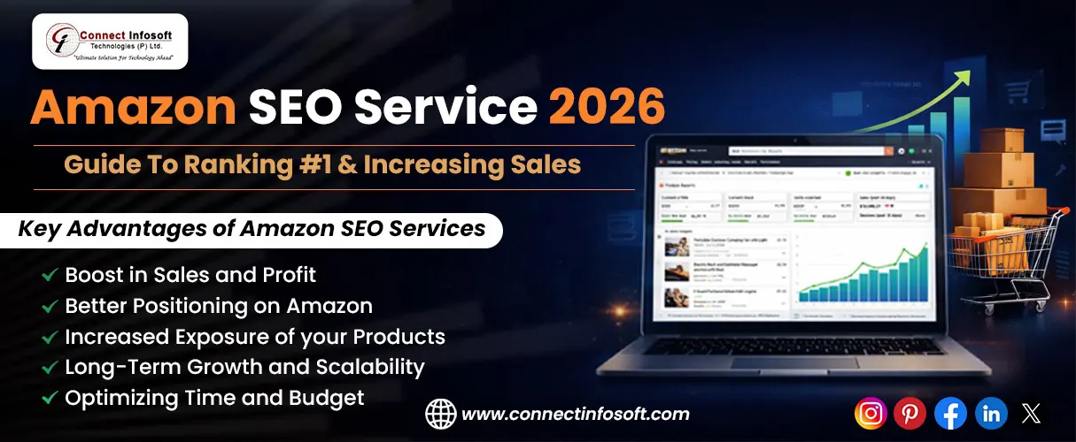 Amazon SEO Service | Boost Rankings & Sales with Connect Infosoft