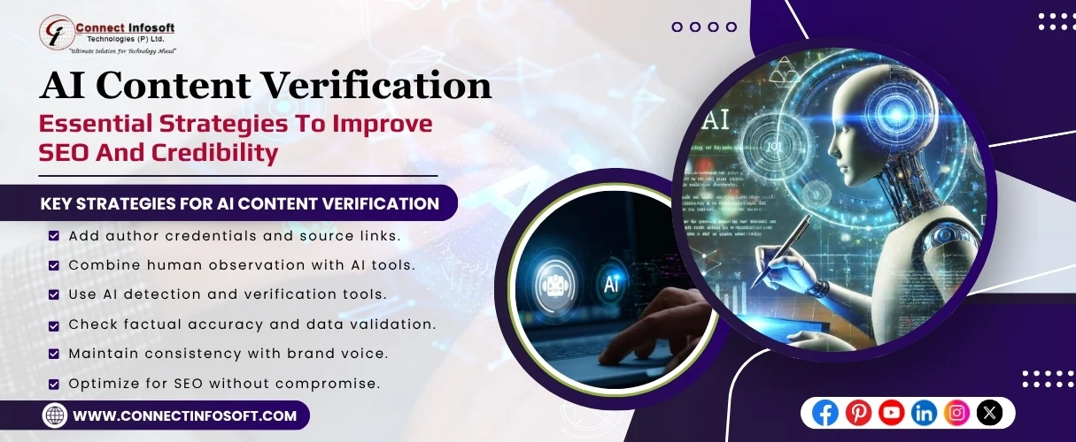 AI Content Verification: Essential Strategies to Improve SEO and Credibility | Connect Infosoft