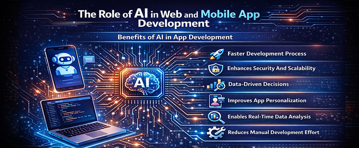 The Role of AI in Web and Mobile App Development | Connect Infosoft
