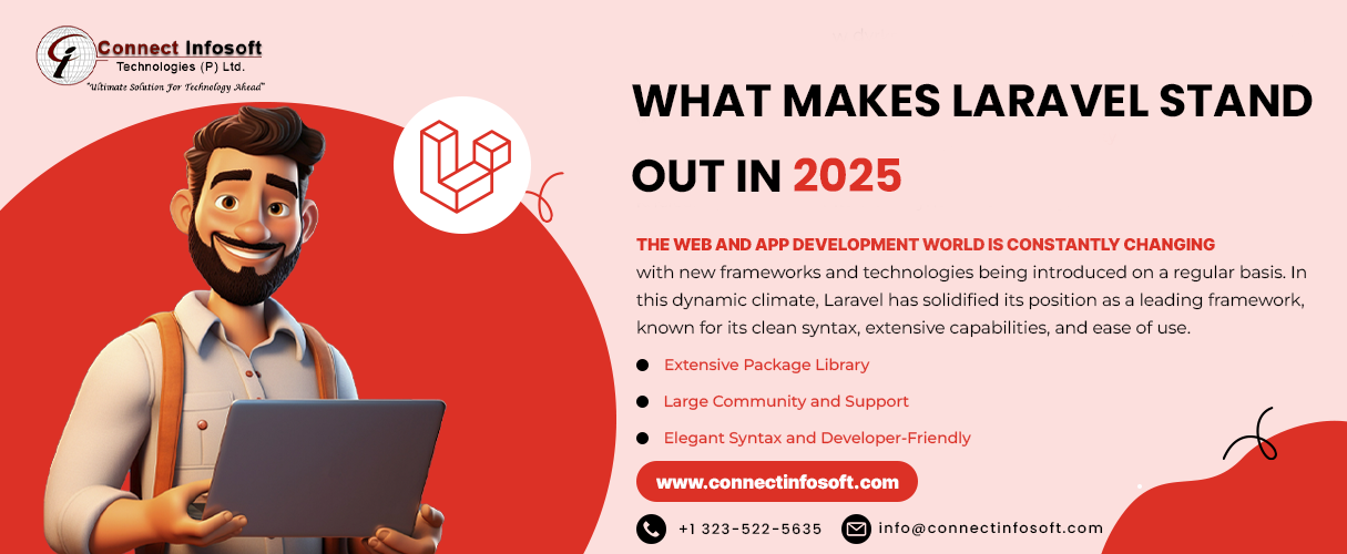 Why Laravel Is the Most Effective Framework in 2025 | Connect infosoft Why Laravel Is the Most Effective Framework in 2025 | Connect infosoft